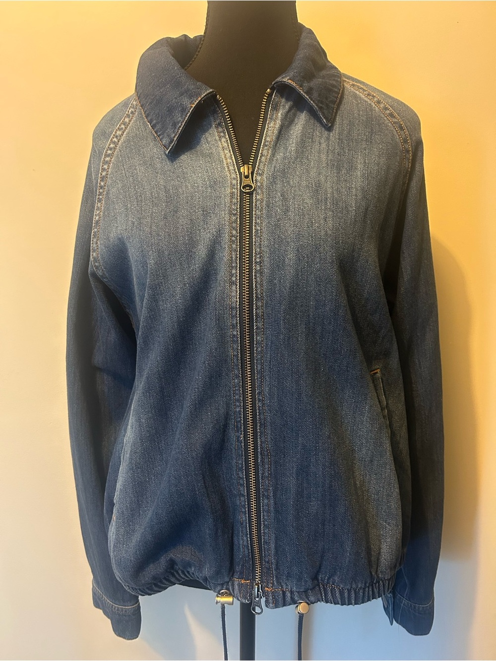 Sanctuary Blue Denim Bomber Jacket